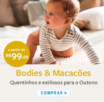 Body e macacão a partir de R$ 99,99