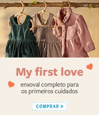 enxoval completo para os primeiros cuidados