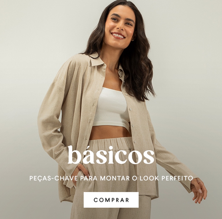 Básicos - Peças-chave para montar o look perfeito