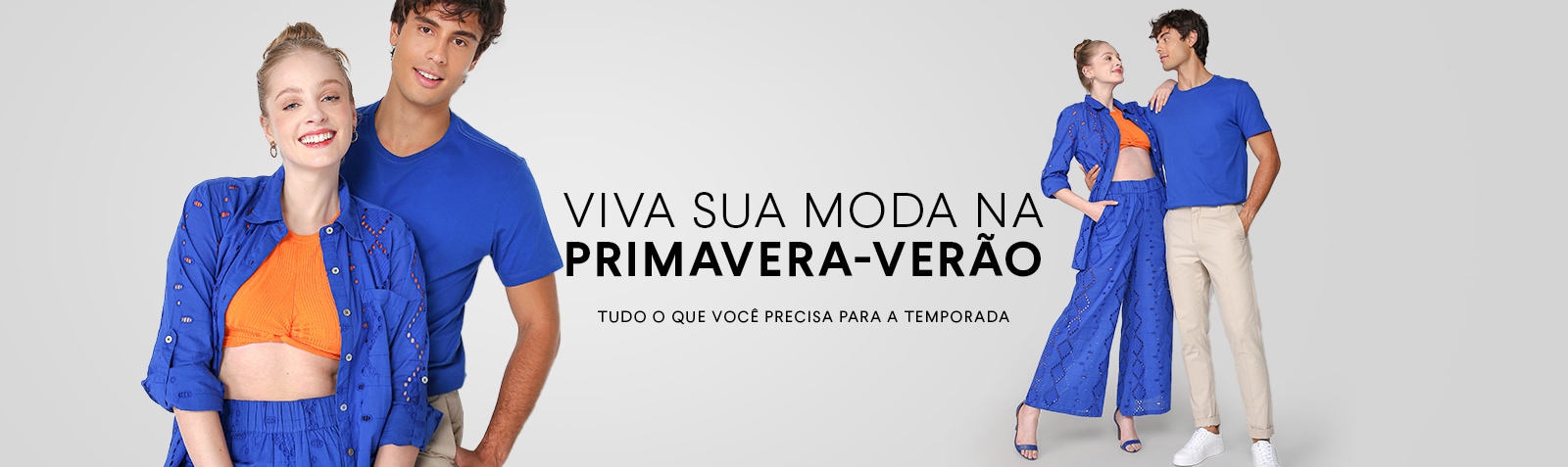 VIVA SUA MODA NA PRIMAVERA-VERÃO