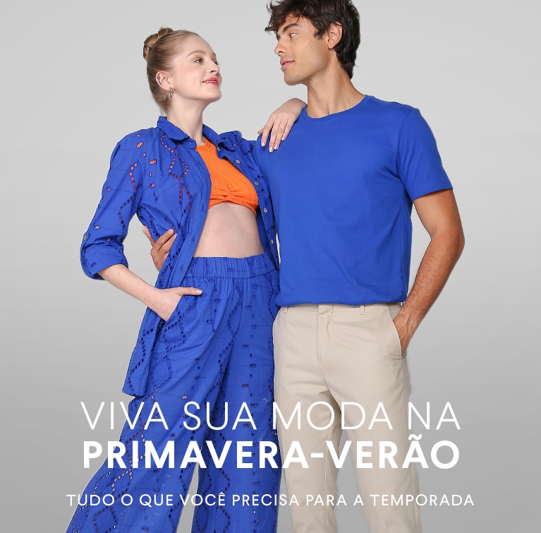 VIVA SUA MODA NA PRIMAVERA-VERÃO