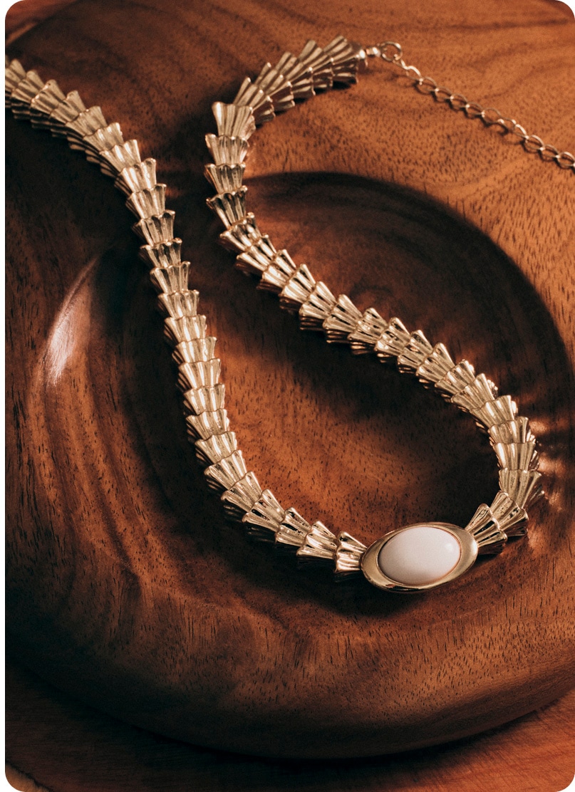 Colar da Collab Missinclof + Riachuelo