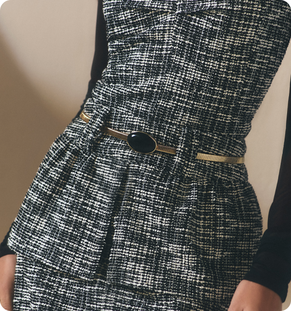 Destaque para o produto da Collab Missinclof + Riachuelo