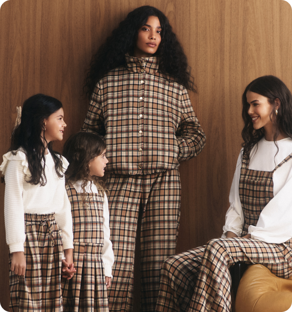 Mães e filhas usando a coleção tal mãe, tal filha | Missinclof + Riachuelo