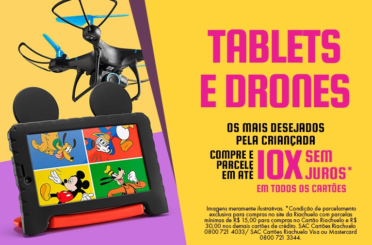 Riachuelo - Tablets_Drone - Especial - Versão mobile