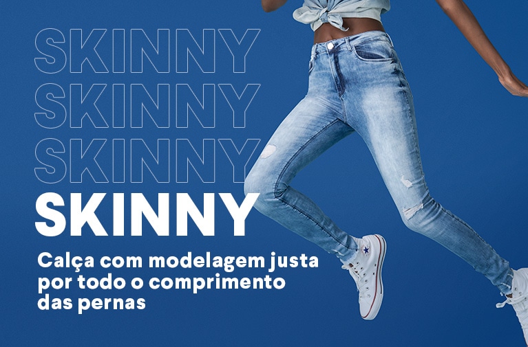 calça skinny riachuelo