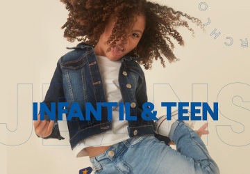 Jeans infantil e teen - versão Mobile
