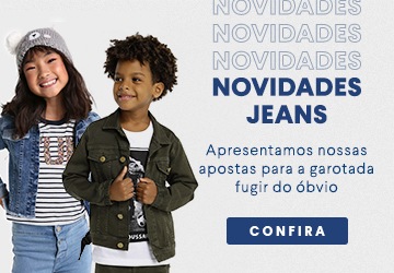 Jeans infantil e teen - versão Mobile