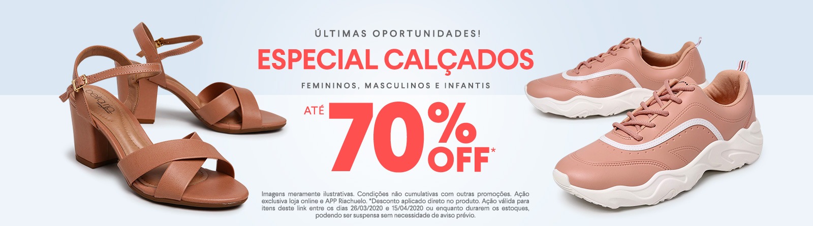 saldão de calçados online