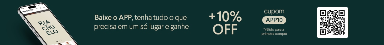 Baixe o App, tenha tudo o que precisa e um só lugar e ganhe+ 10% OFF | Cupom APP10