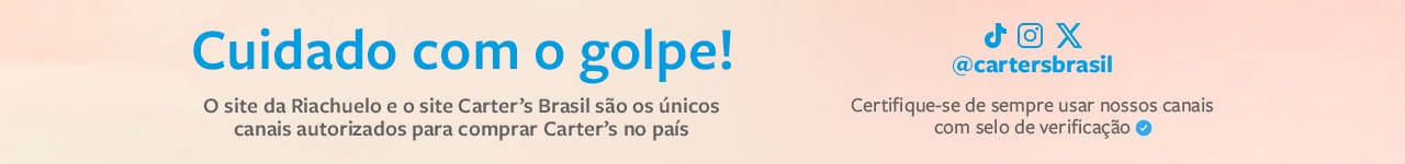 Esse é o site oficial da Carter’s Brasil