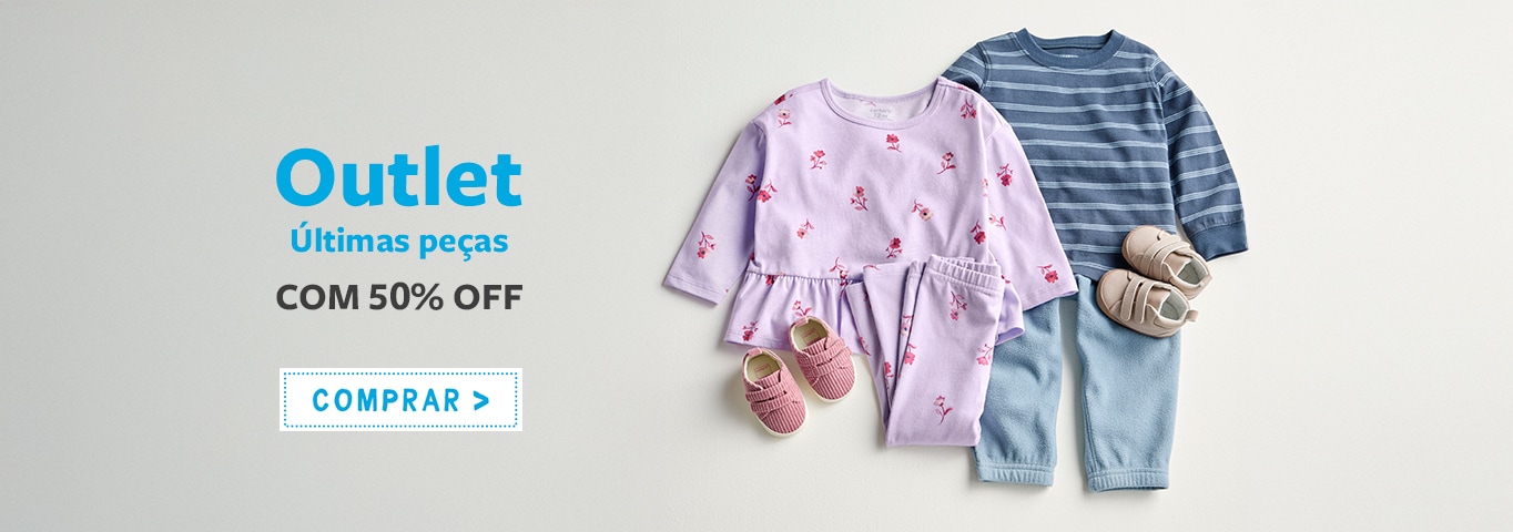 Últimas peças com 50% OFF