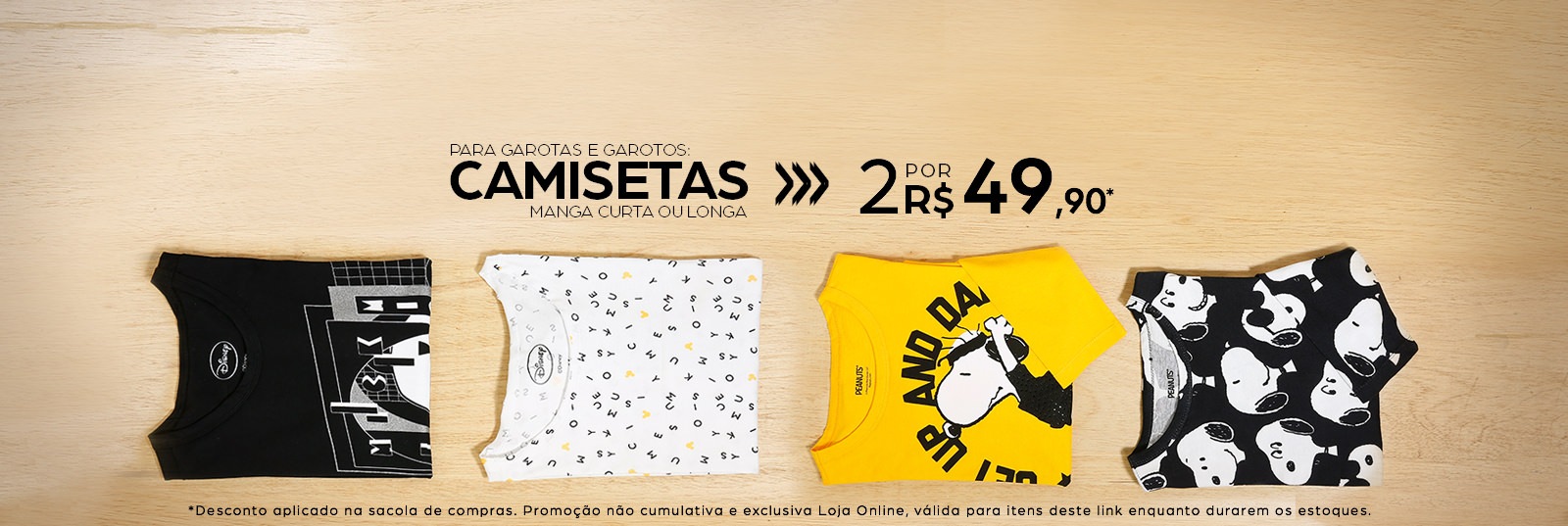 COMBO CAMISETA MC E ML